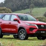 Fortuner Red 4WD Hire Cairns