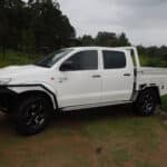 Hilix Ute with Tray Front 4WD Hire Cairns